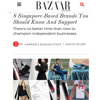 "8 Singapore-based brands you should know and support" by Harper's Bazaar Singapore