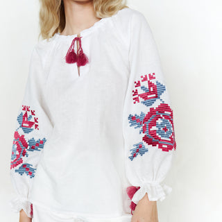 Embroidered sleeves 